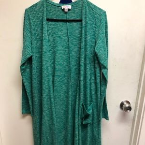Emerald green LuLaRoe Sarah